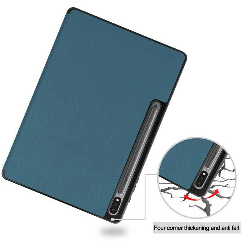 Cover Samsung Galaxy Tab S7 Plus / Tab S8 Plus Trifold Stylus Holder