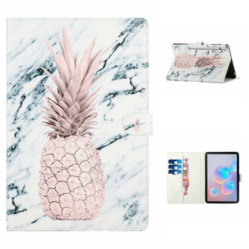 Flip Cover Samsung Galaxy Tab S7 Plus / Tab S8 Plus Ananas