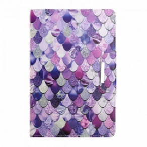 Flip Cover Samsung Galaxy Tab S7 Plus / Tab S8 Plus Lilla Skalaer