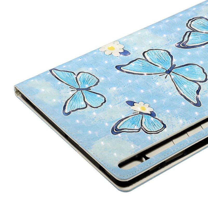 Flip Cover Samsung Galaxy Tab S7 Plus / Tab S8 Plus Sommerfuglefe