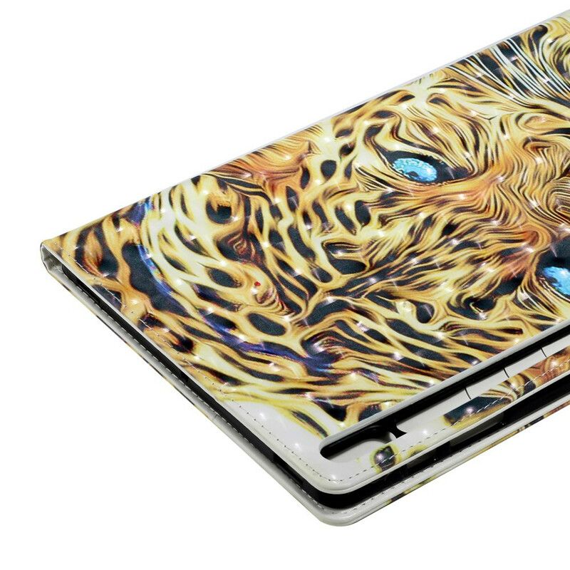 Flip Cover Samsung Galaxy Tab S7 Plus / Tab S8 Plus Tiger Art