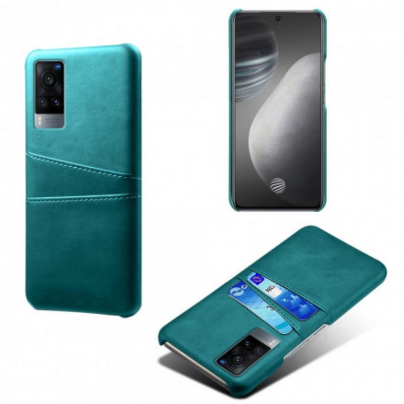 Cover Vivo X60 Dobbelt Ksq-kortholder