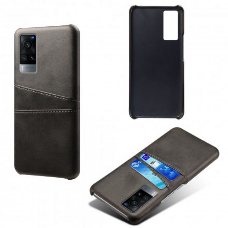 Cover Vivo X60 Dobbelt Ksq-kortholder