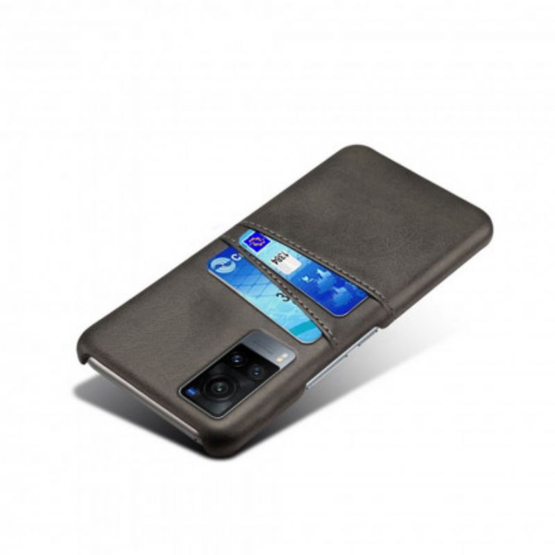 Cover Vivo X60 Dobbelt Ksq-kortholder