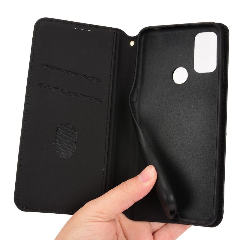 Cover Alcatel 1S / 3L (2021) Flip Cover Diamant Lædereffekt