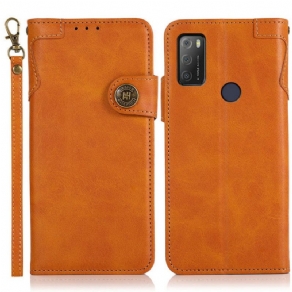 Flip Cover Alcatel 1S / 3L (2021) Khazneh Magnetisk Knap