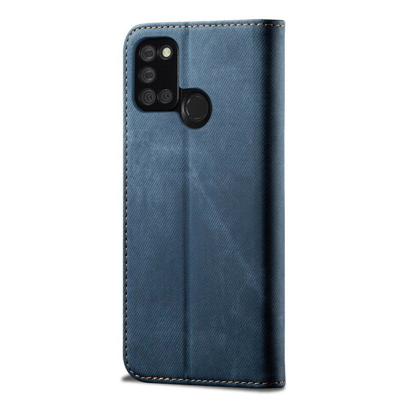 Cover Realme 7i Flip Cover Denimstof