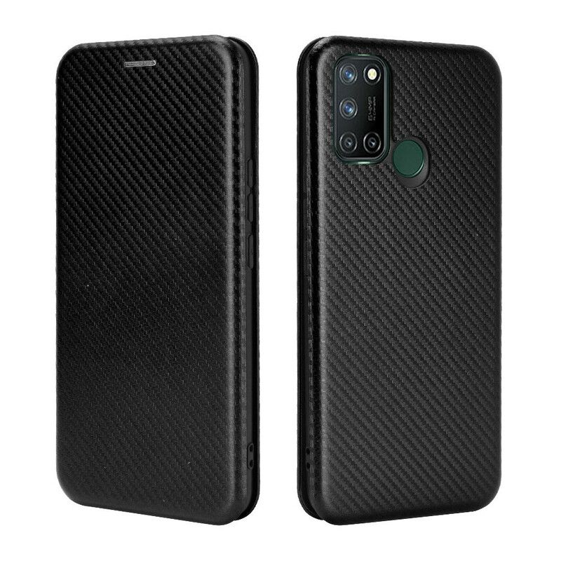 Cover Realme 7i Flip Cover Silicone Carbon