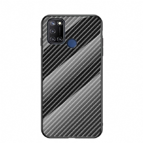 Cover Realme 7i Kulfiber Hærdet Glas