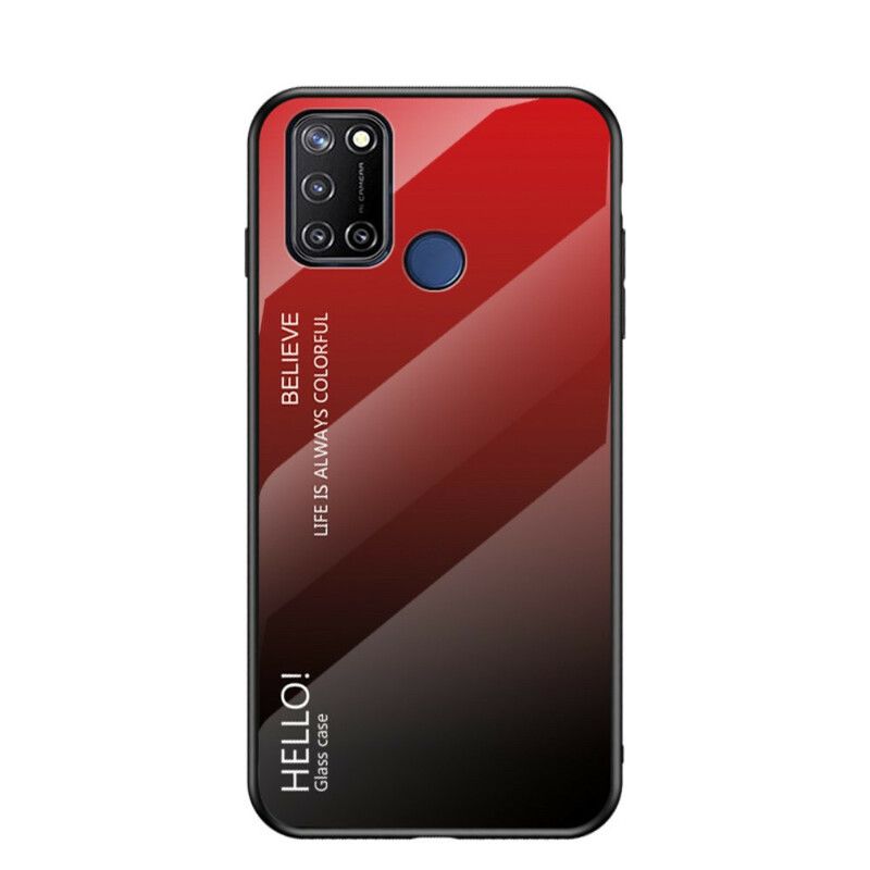 Mobilcover Realme 7i Hej Hærdet Glas