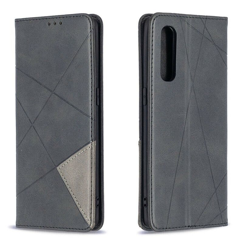 Cover Oppo Find X2 Neo Flip Cover Kunstnerstil