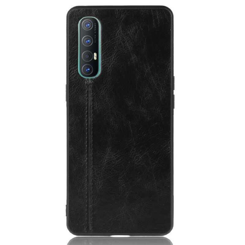 Cover Oppo Find X2 Neo Stil Lædersøm