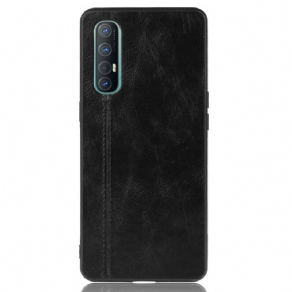 Cover Oppo Find X2 Neo Stil Lædersøm