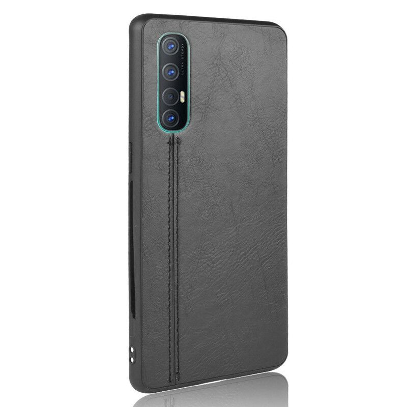 Cover Oppo Find X2 Neo Stil Lædersøm