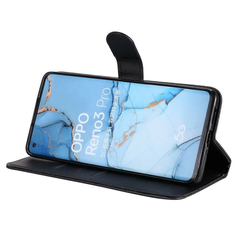 Flip Cover Oppo Find X2 Neo Vintage Pung