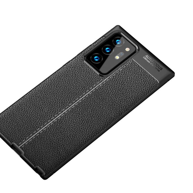 Cover Samsung Galaxy Note 20 Ultra Fleksibel Kulfibertekstur