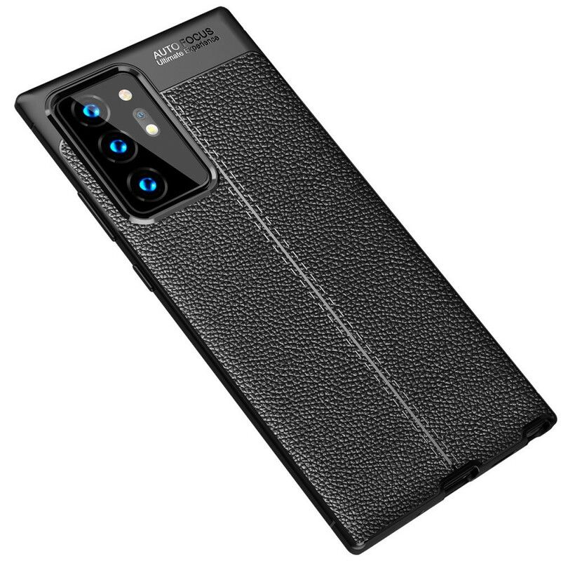 Cover Samsung Galaxy Note 20 Ultra Fleksibel Kulfibertekstur