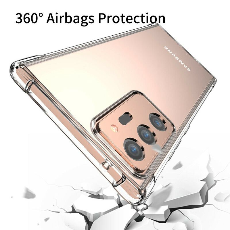 Cover Samsung Galaxy Note 20 Ultra Transparente Leeu-puder