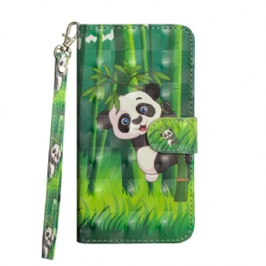 Flip Cover Samsung Galaxy Note 20 Ultra Panda Og Bambus