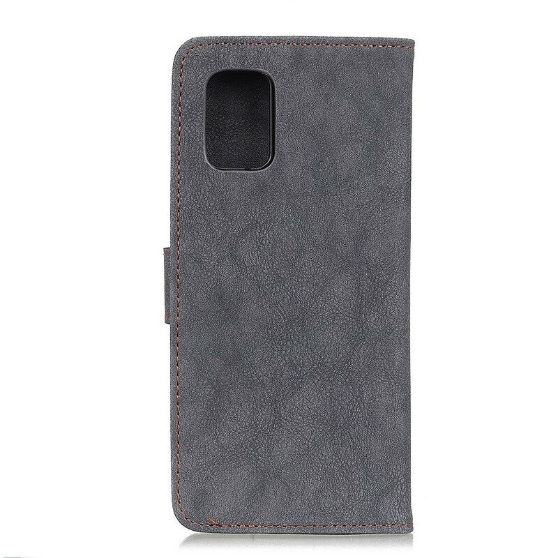 Flip Cover Samsung Galaxy Note 20 Ultra Retro Split Kunstlæder Khazneh