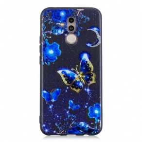 Cover Huawei Mate 20 Lite I Gylden Sommerfugl