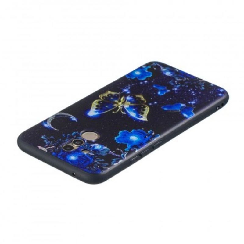 Cover Huawei Mate 20 Lite I Gylden Sommerfugl