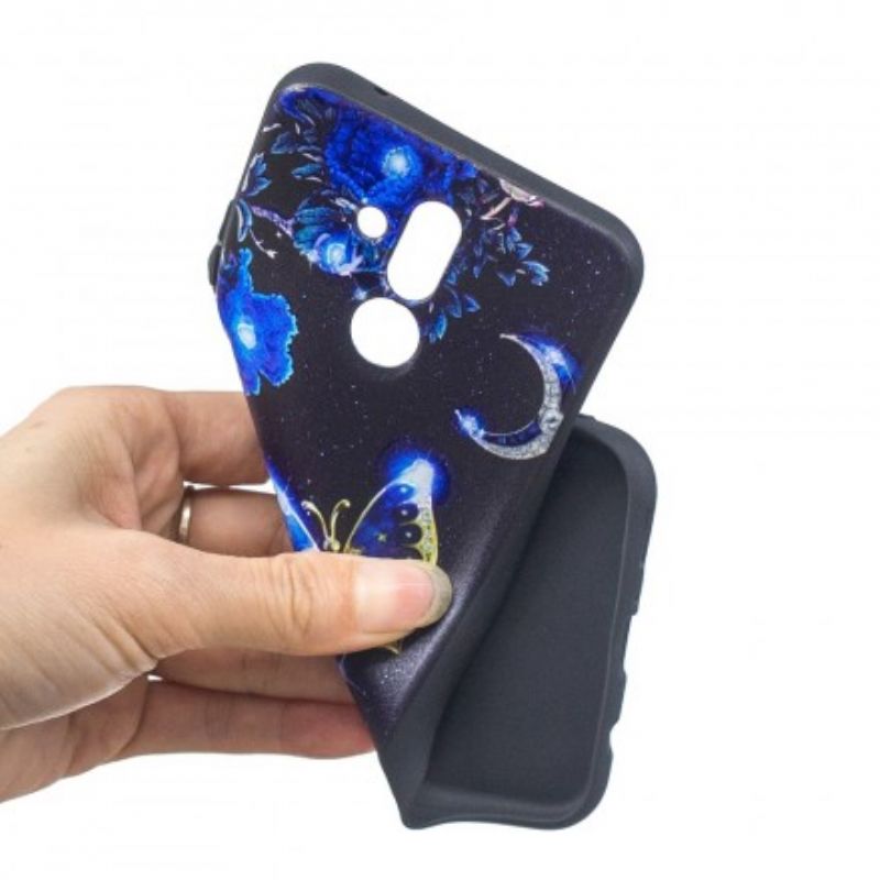 Cover Huawei Mate 20 Lite I Gylden Sommerfugl