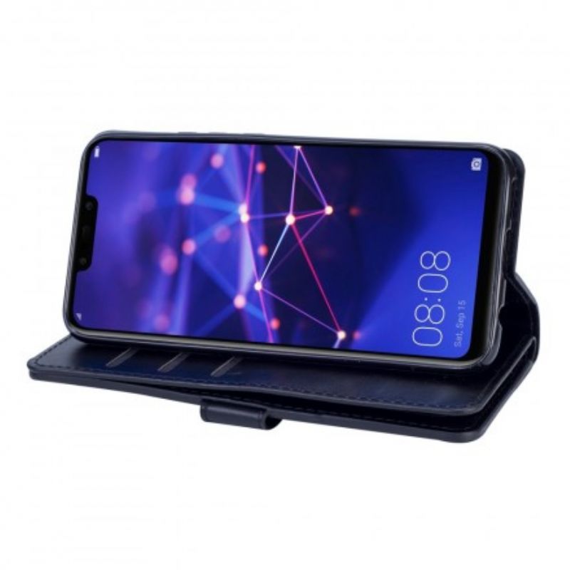 Flip Cover Huawei Mate 20 Lite Pung Med Snor