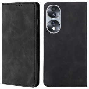 Cover Honor 70 Flip Cover Skin-touch