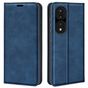 Cover Honor 70 Flip Cover Skin-touch Blødhed