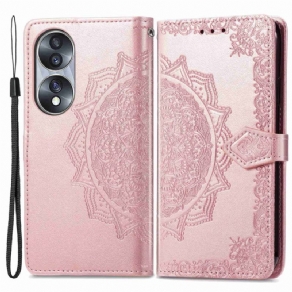 Læder Cover Honor 70 Middelaldermandala