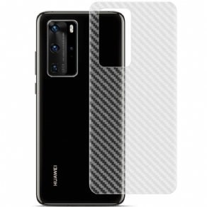 Bagfolie Til Huawei P40 Carbon Style Imak