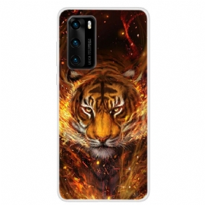 Cover Huawei P40 Fire Tiger