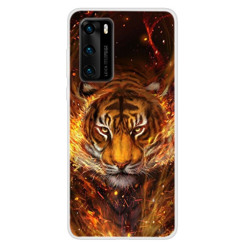 Cover Huawei P40 Fire Tiger