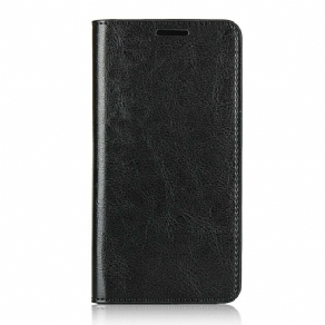 Cover Huawei P40 Flip Cover Ægte Læder