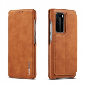 Cover Huawei P40 Flip Cover Lc.imeeke Lædereffekt