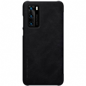 Cover Huawei P40 Flip Cover Qin-serien Nillkin