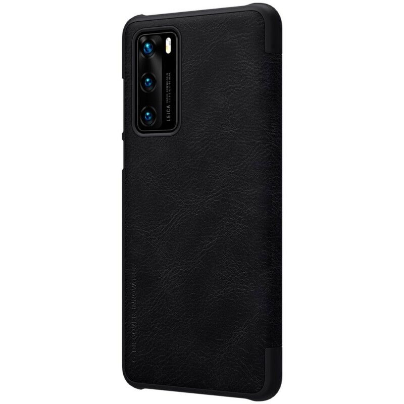 Cover Huawei P40 Flip Cover Qin-serien Nillkin