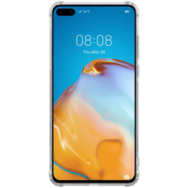 Cover Huawei P40 Forstærket Gennemsigtig Nillkin