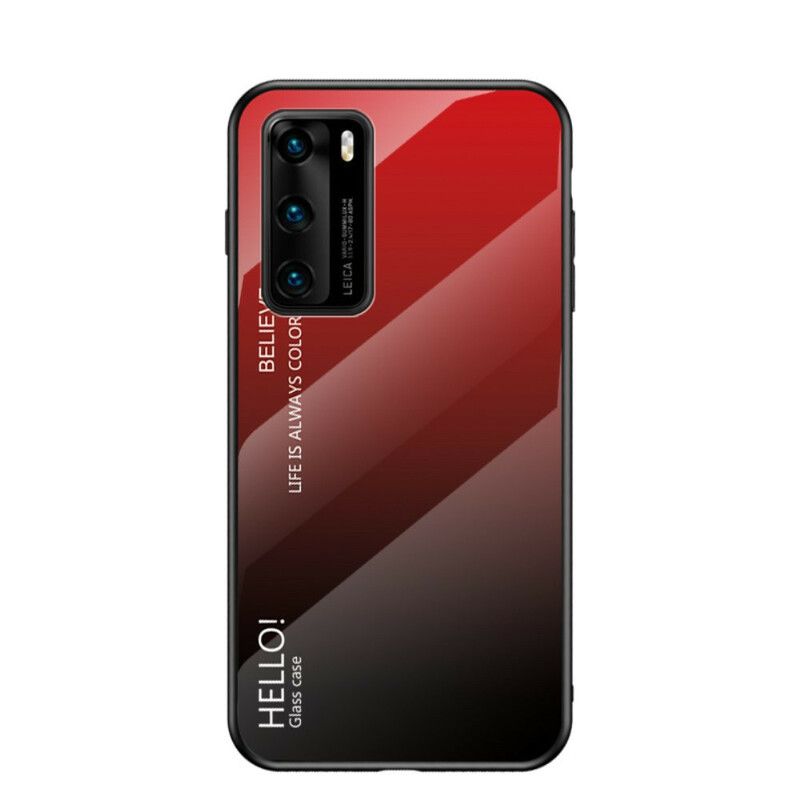 Cover Huawei P40 Hej Hærdet Glas