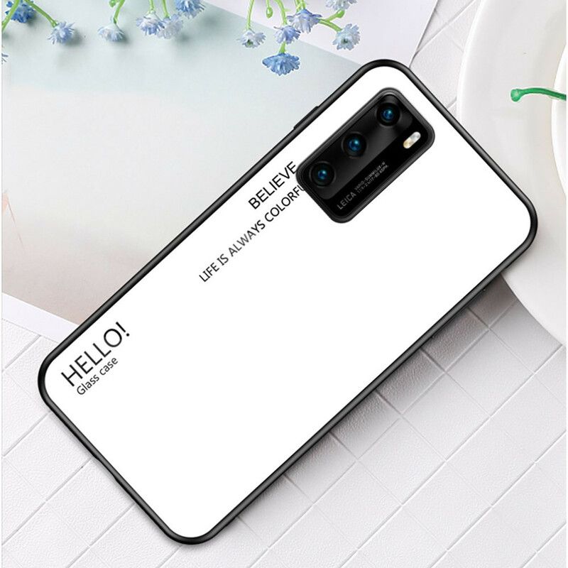 Cover Huawei P40 Hej Hærdet Glas