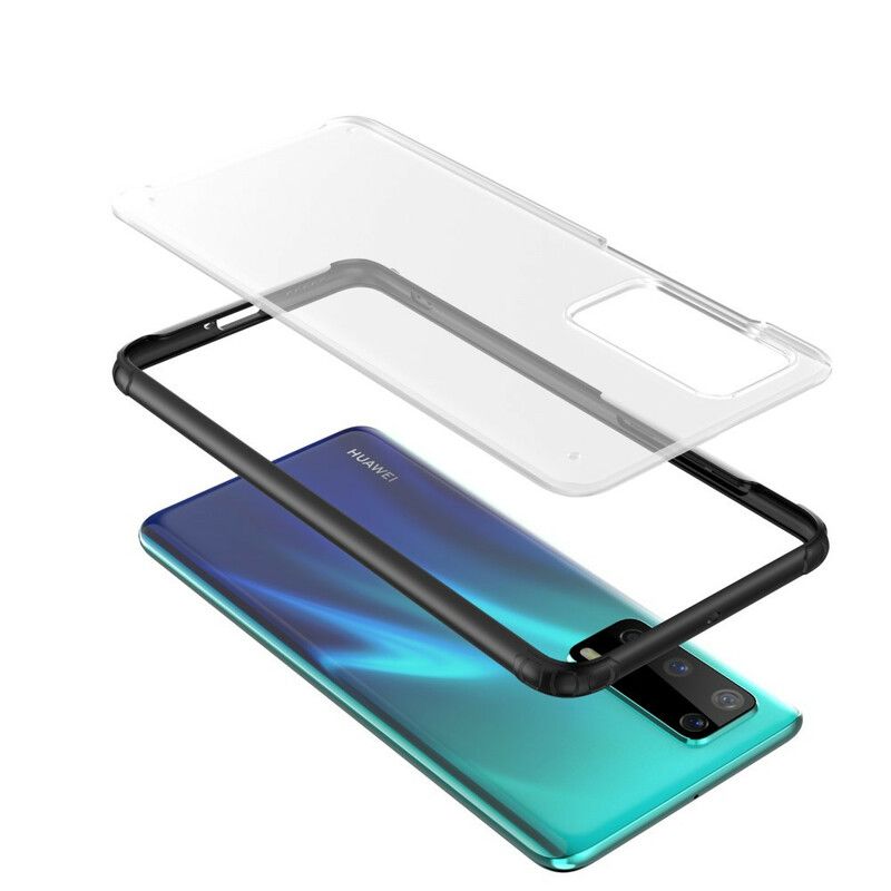 Cover Huawei P40 Hybrid Design Silikone Kanter