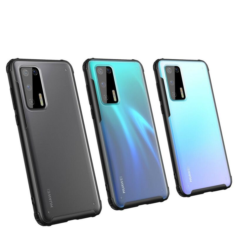 Cover Huawei P40 Hybrid Design Silikone Kanter