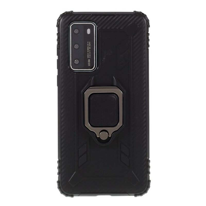 Cover Huawei P40 Ring Og Kulfiber