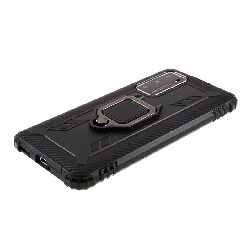 Cover Huawei P40 Ring Og Kulfiber