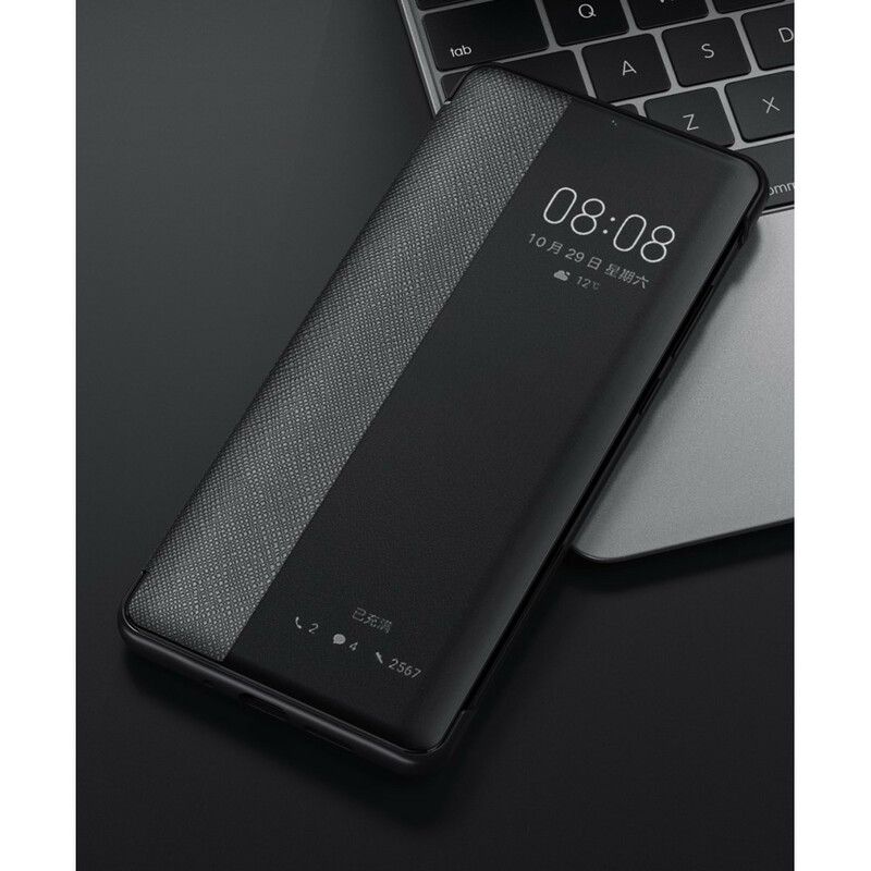 Cover Huawei P40 Tekstureret Kunstlæder