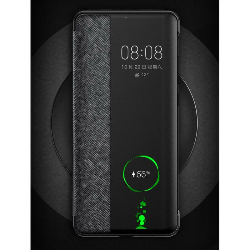 Cover Huawei P40 Tekstureret Kunstlæder