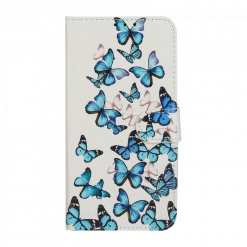 Flip Cover Huawei P40 Ekstrem Blomster