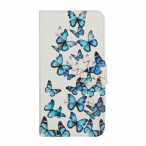 Flip Cover Huawei P40 Ekstrem Blomster