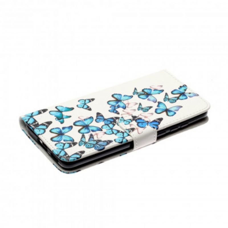 Flip Cover Huawei P40 Ekstrem Blomster